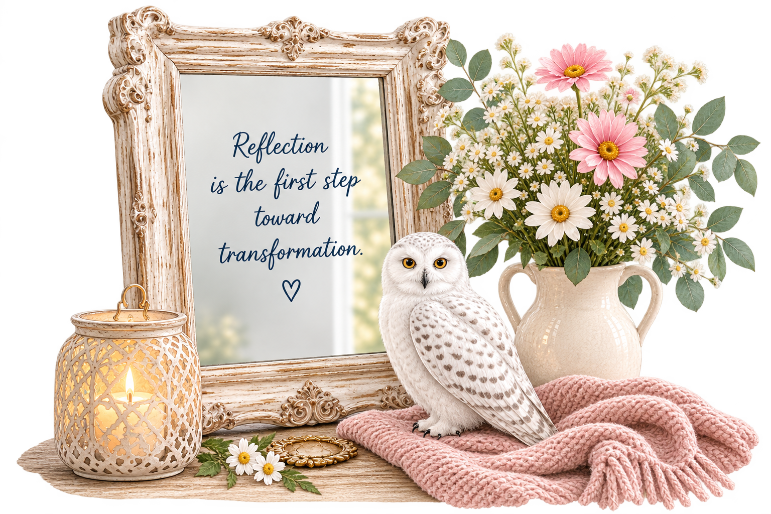 Reflection and personal growth inspiration